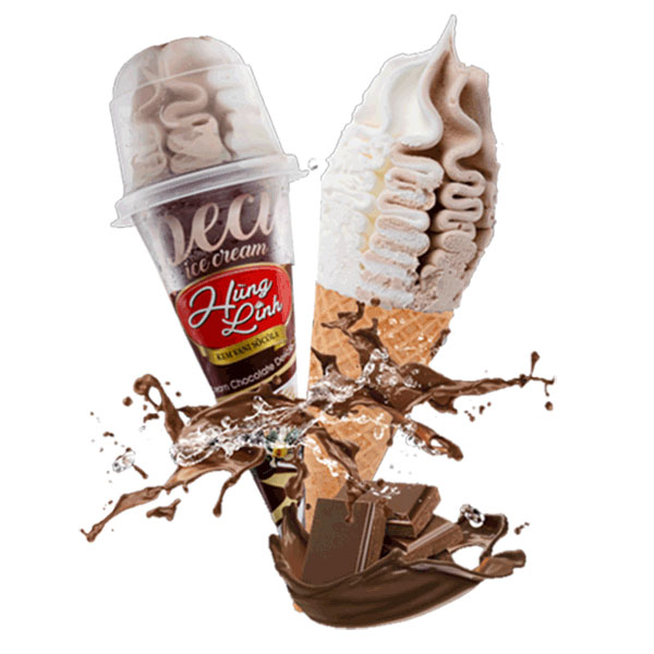 Kem ốc gelato các vị